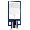 Abacus 90mm Slimline WC Frame with Dual Flush Cistern