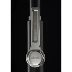 Abode Hex Industrial Single Lever Mono Pull Out Kitchen Mixer Tap - Matt Black