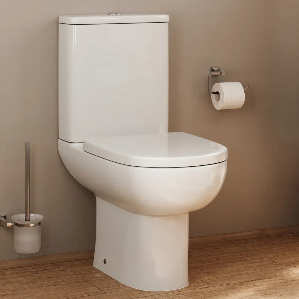 Anderson Rimless Toilet & Basin Bathroom Suite