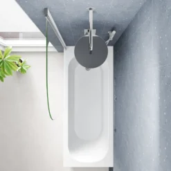 Armourcast Reinforced Single Ended Shower Bath & Shower Screen