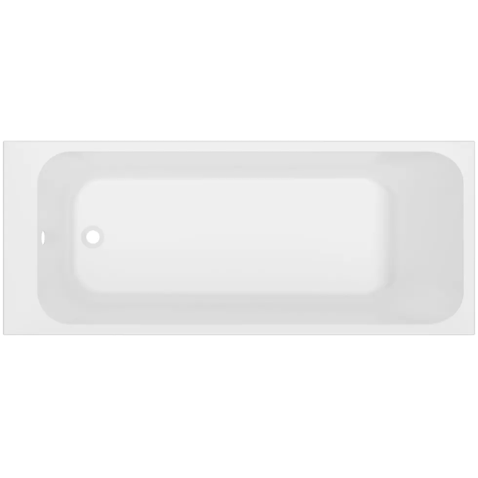 Armourcast Reinforced Slim Edge Single Ended Bath - 1700 x 700mm