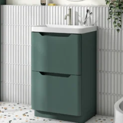 Ava 600mm Floorstanding Vanity Unit & Basin