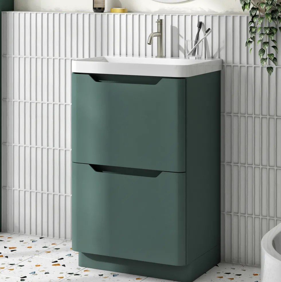 Ava 600mm Floorstanding Vanity Unit & Basin