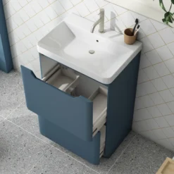 Ava 600mm Floorstanding Vanity Unit & Basin