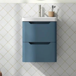 Ava 500mm Wall Hung Vanity Unit & Basin