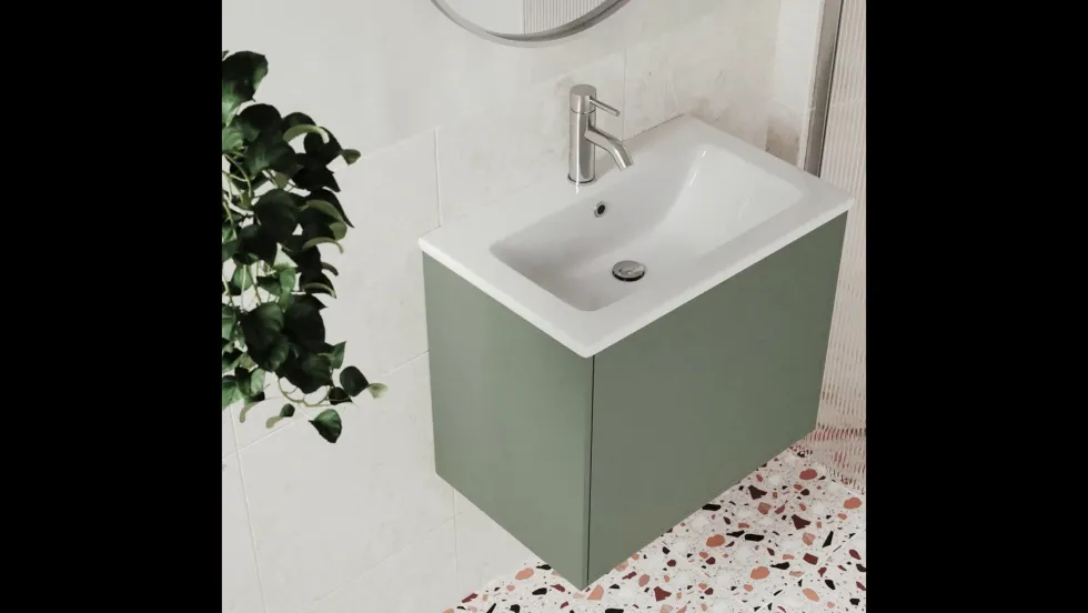 Billy 600mm Wall Hung Vanity Unit & Basin