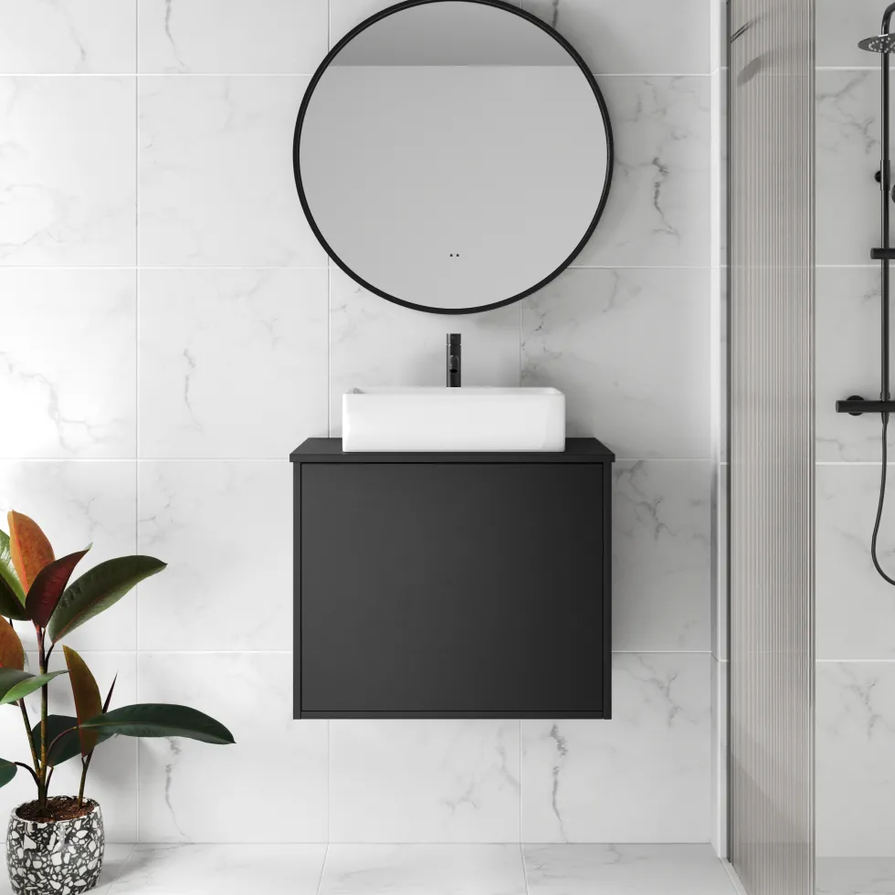 Billy 600mm Wall Hung Vanity Unit & Countertop