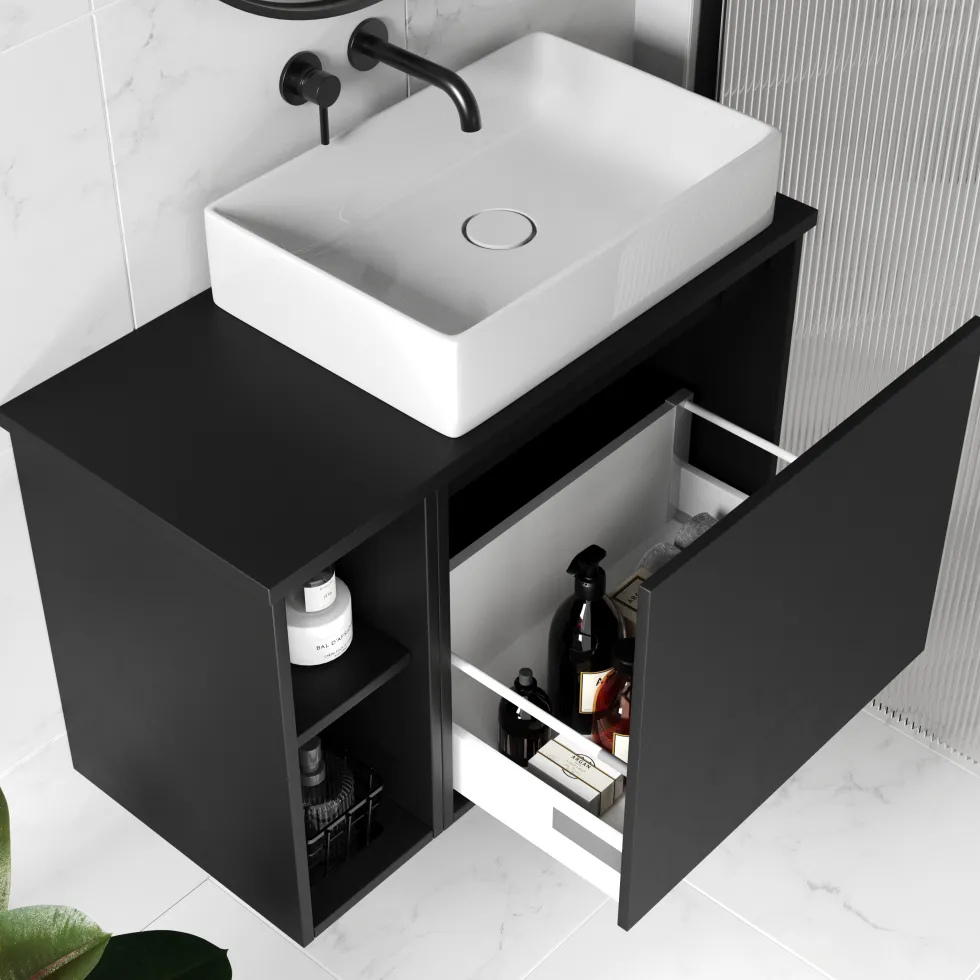 Billy 800mm Wall Hung Vanity Unit & Countertop