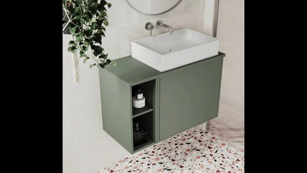 Billy 800mm Wall Hung Vanity Unit & Countertop