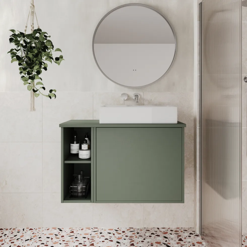 Billy 800mm Wall Hung Vanity Unit & Countertop