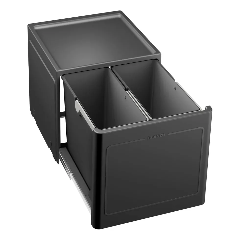 Blanco Botton Pro 26 litre 2 Container Waste Organiser for 450mm Kitchen Cabinets