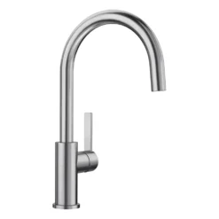 Blanco Candor WRAS Approved Single Lever Brushed Stainless Steel Mono Kitchen Mixer Tap