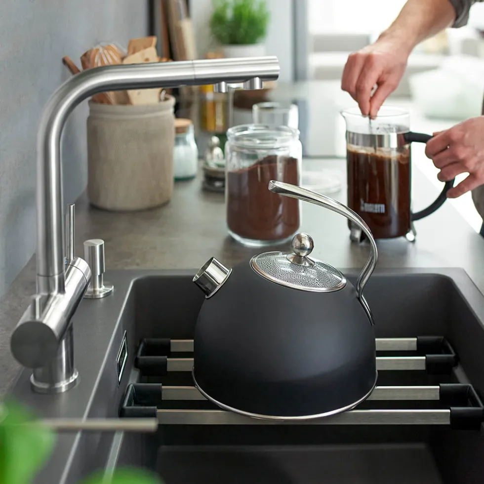 Blanco Fontas-S II 3-in-1 Warm, Cold and Filtered Cold Water Mono Pull Out Kitchen Mixer Tap