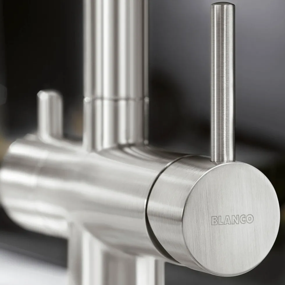 Blanco Fontas-S II 3-in-1 Warm, Cold and Filtered Cold Water Mono Pull Out Kitchen Mixer Tap