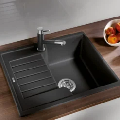 Blanco Kano Single Lever Mono Kitchen Mixer Tap with Silgranit Matching Finish