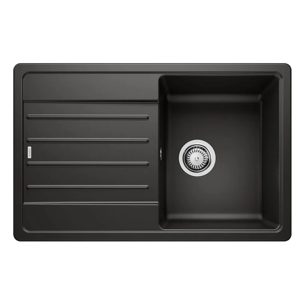 Blanco Legra 45 S Compact 1 Bowl Silgranit Composite Kitchen Sink & Waste with Reversible Drainer - 780 x 500mm