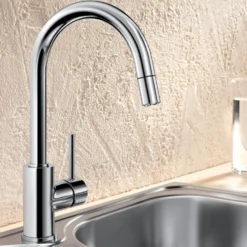 Blanco Mida-S Single Lever Mono Pull Out Kitchen Mixer Tap