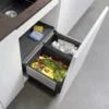 Blanco Select II 60/2 49 litre 2 Container Waste Organiser for 600mm Kitchen Cabinets