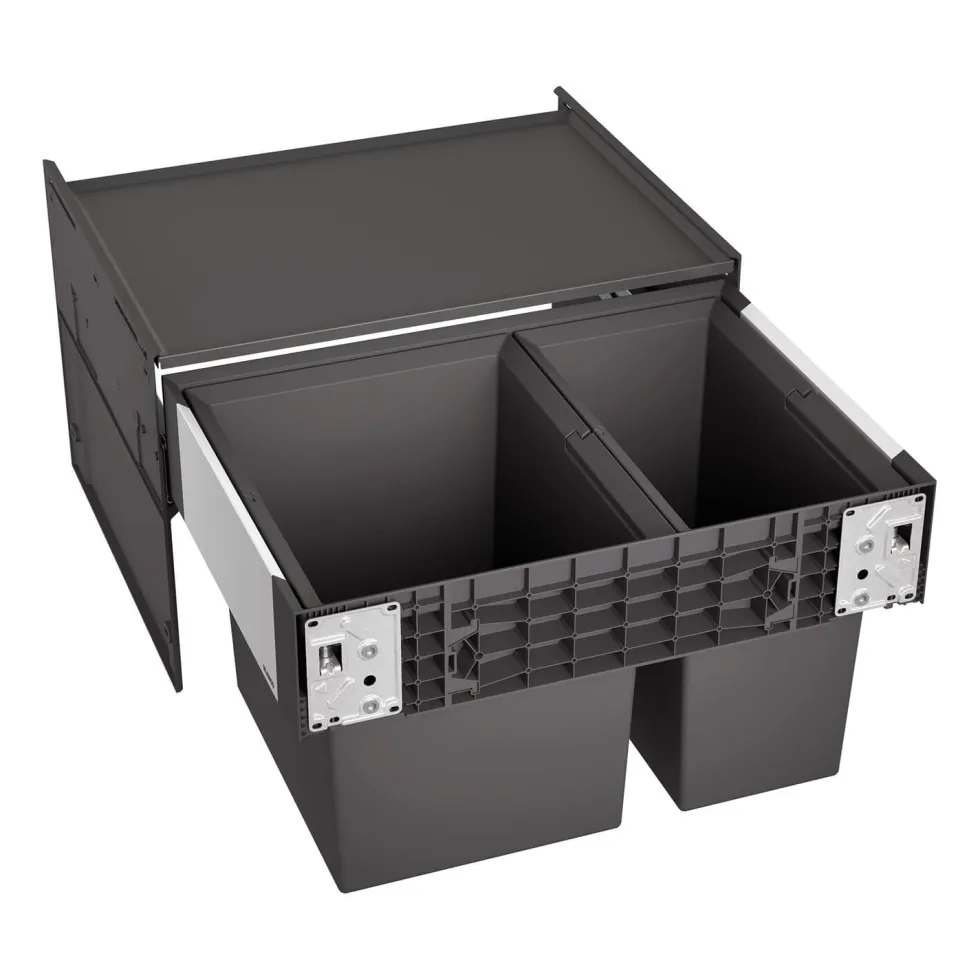 Blanco Select II 60/2 49 litre 2 Container Waste Organiser for 600mm Kitchen Cabinets