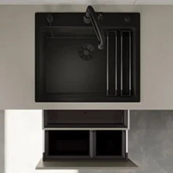Blanco Select II 60/2 Orga 49 litre 2 Container Waste Organiser for 600mm Kitchen Cabinets