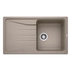 Blanco Sona 5 S Compact 1 Bowl Inset Silgranit Composite Kitchen Sink & Waste with Reversible Drainer - 860 x 500mm