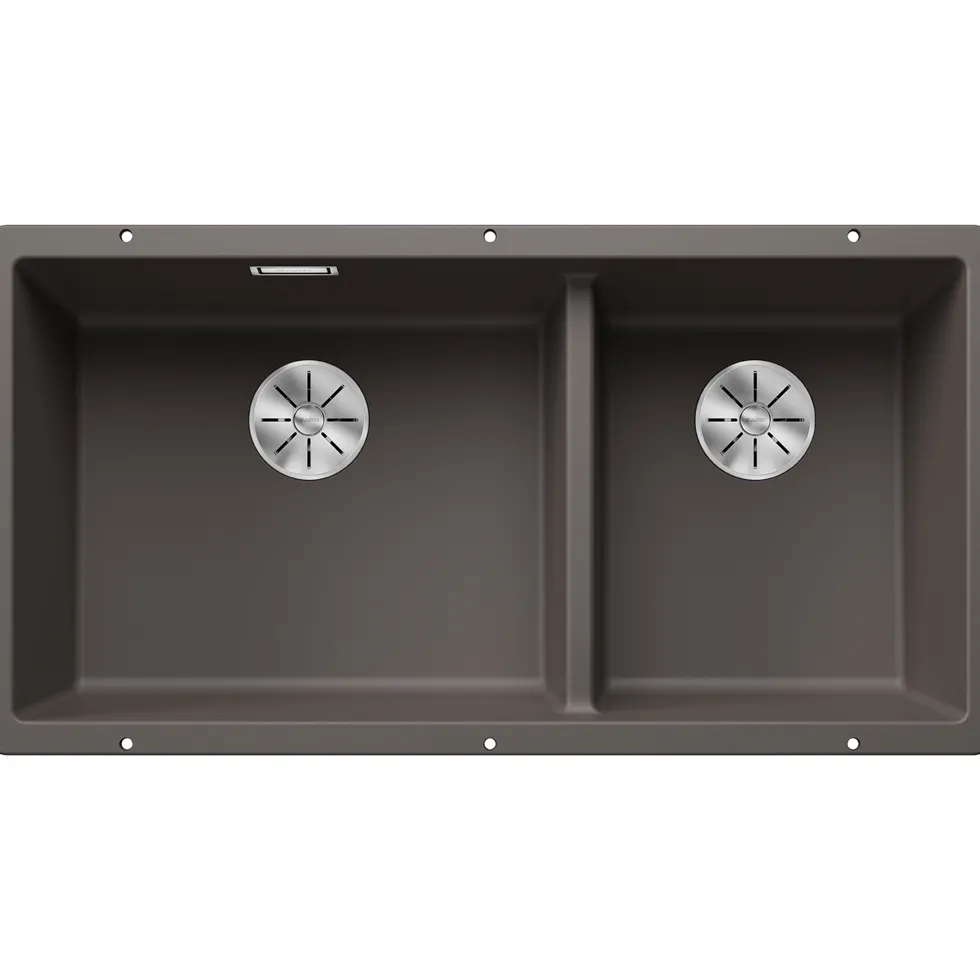 Blanco Subline 1.75 Bowl Undermount Silgranit Composite Kitchen Sink & Waste - 855 x 460mm