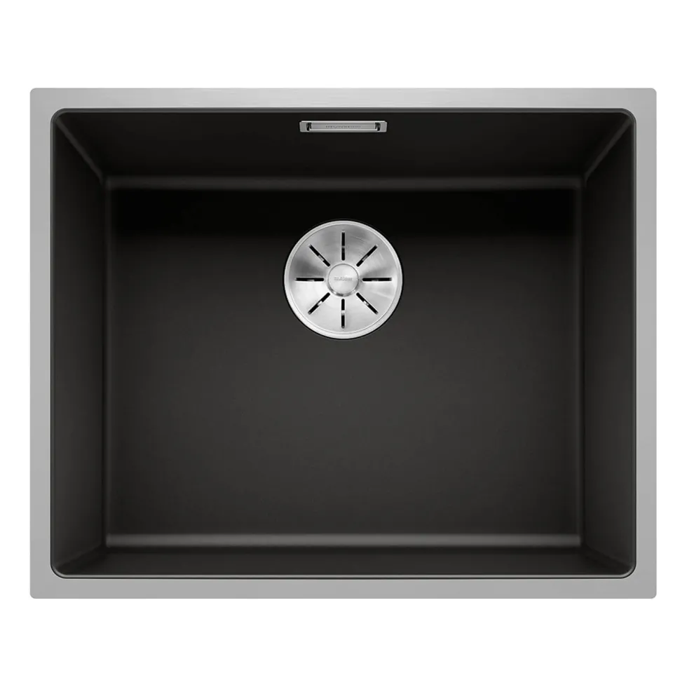 Blanco Subline 500-IF Silgranit Composite Kitchen Sink & Waste with Steel Frame - 543 x 443mm
