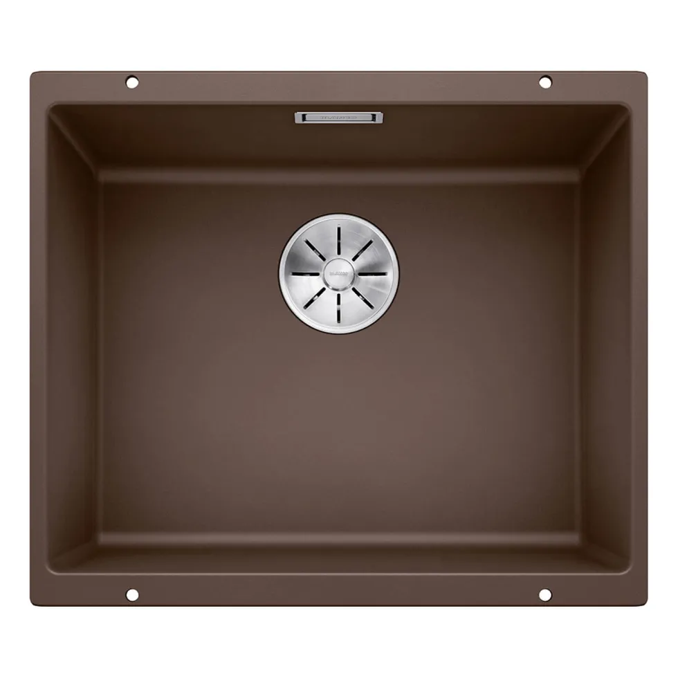 Blanco Subline 500-U 1 Bowl Undermount Silgranit Composite Kitchen Sink & Waste - 530 x 460mm
