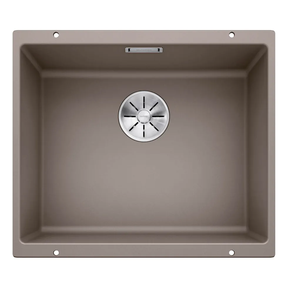 Blanco Subline 500-U 1 Bowl Undermount Silgranit Composite Kitchen Sink & Waste - 530 x 460mm