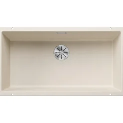 Blanco Subline 800-U Extra Large 1 Bowl Undermount Silgranit Composite Kitchen Sink & Waste - 830 x 460mm