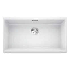 Blanco Subline 800-U Extra Large 1 Bowl Undermount Silgranit Composite Kitchen Sink & Waste - 830 x 460mm