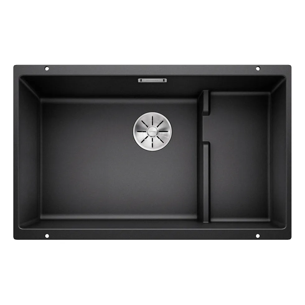 Blanco Subline 700-U Extra Large Stepped 1 Bowl Undermount Silgranit Composite Kitchen Sink & Waste - 730 x 460mm