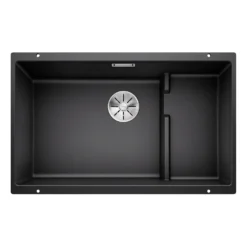 Blanco Subline 700-U Extra Large Stepped 1 Bowl Undermount Silgranit Composite Kitchen Sink & Waste - 730 x 460mm