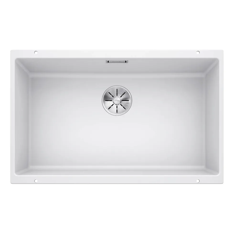 Blanco Subline 700-U Large 1 Bowl Undermount Silgranit Composite Kitchen Sink & Waste - 730 x 460mm