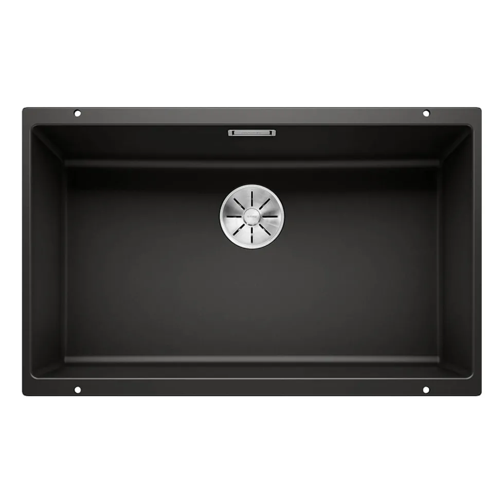 Blanco Subline 700-U Large 1 Bowl Undermount Silgranit Composite Kitchen Sink & Waste - 730 x 460mm
