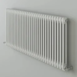 Brenton Olympus Horizontal 2 Column Radiator - White