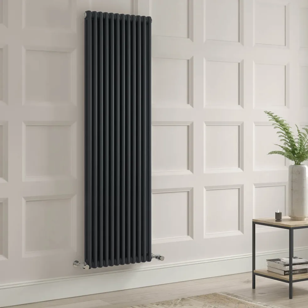 Brenton Olympus Vertical Column Radiator - Anthracite