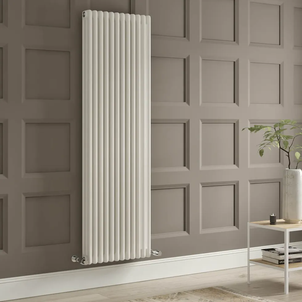 Brenton Olympus Vertical Column Radiator - White