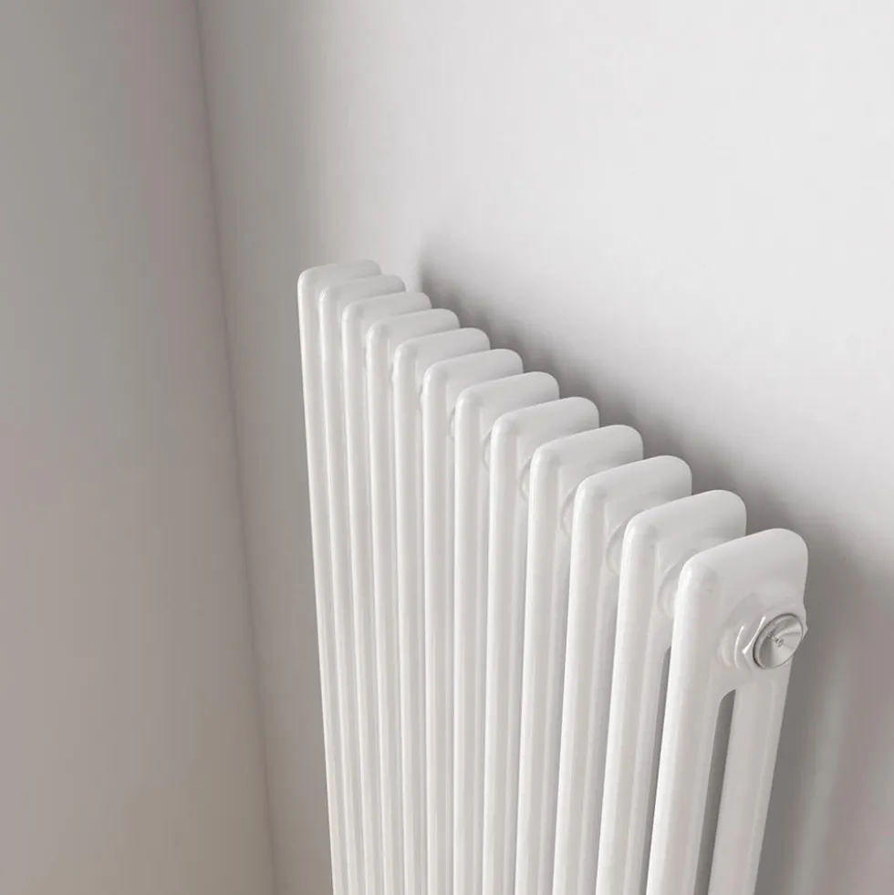 Brenton Olympus Vertical Column Radiator - White