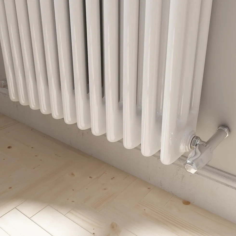 Brenton Olympus Vertical Column Radiator - White