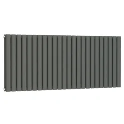 Brenton Oval Double Panel Horizontal Radiator - 600 x 1440mm