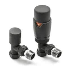 Brenton Thermostatic Radiator Valves - Anthracite