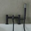 Britton Bathrooms Hoxton Bath Shower Mixer Tap - Matt Black