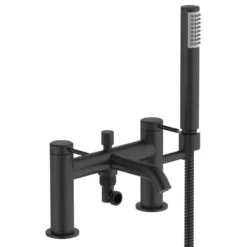 Britton Bathrooms Hoxton Bath Shower Mixer Tap - Matt Black