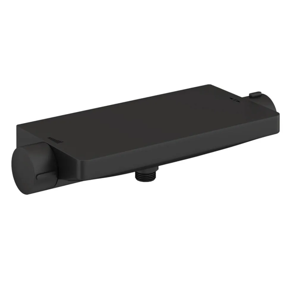 Britton Bathrooms Hoxton Thermostatic Shower Valve - Matt Black