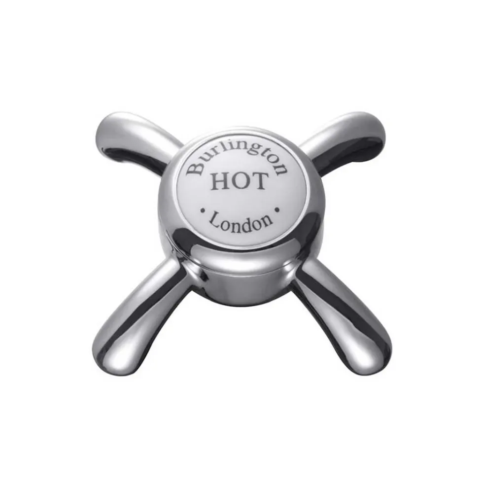 Burlington Anglesey Bridge Basin Mixer Tap with Swivel Spout & Waste