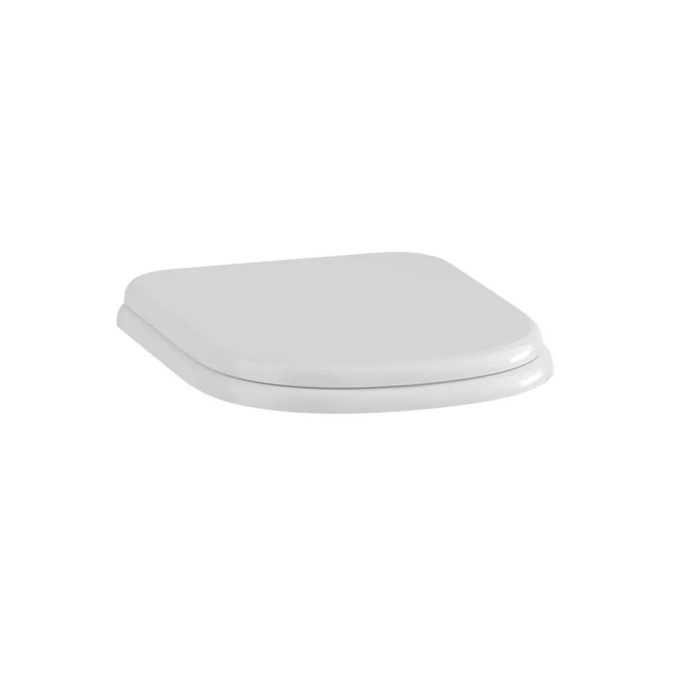 Burlington Riviera Soft Close White Toilet Seat