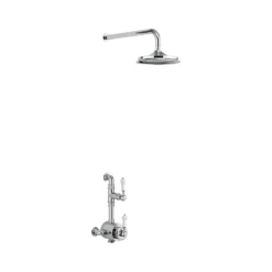 Burlington Stour Exposed Thermostatic Shower Kit with AirBurst Shower Head