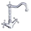 Butler & Rose Abbey Traditional Polished Chrome Mono Kitchen Mixer and Complete Filter Kit