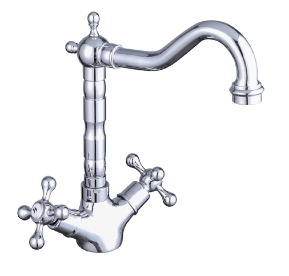 Butler & Rose Abbey Traditional Polished Chrome Mono Kitchen Mixer and Complete Filter Kit